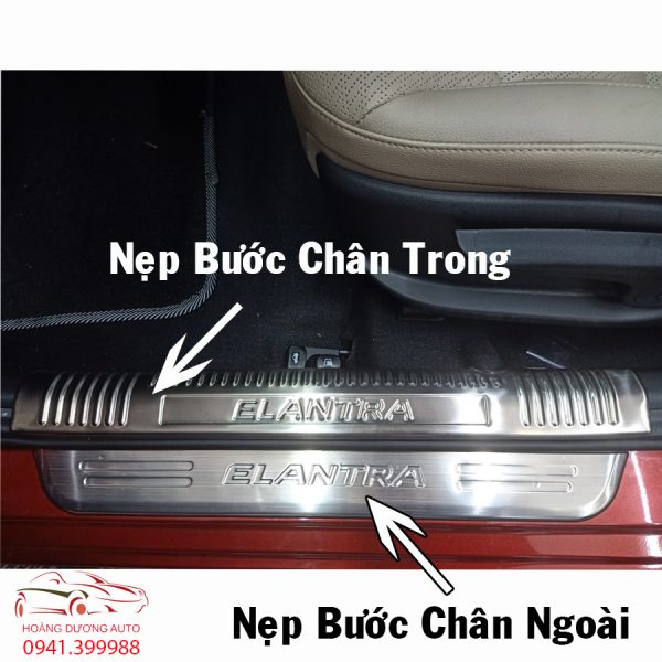 Nẹp Bước Chân Trong Ngoài Elantra